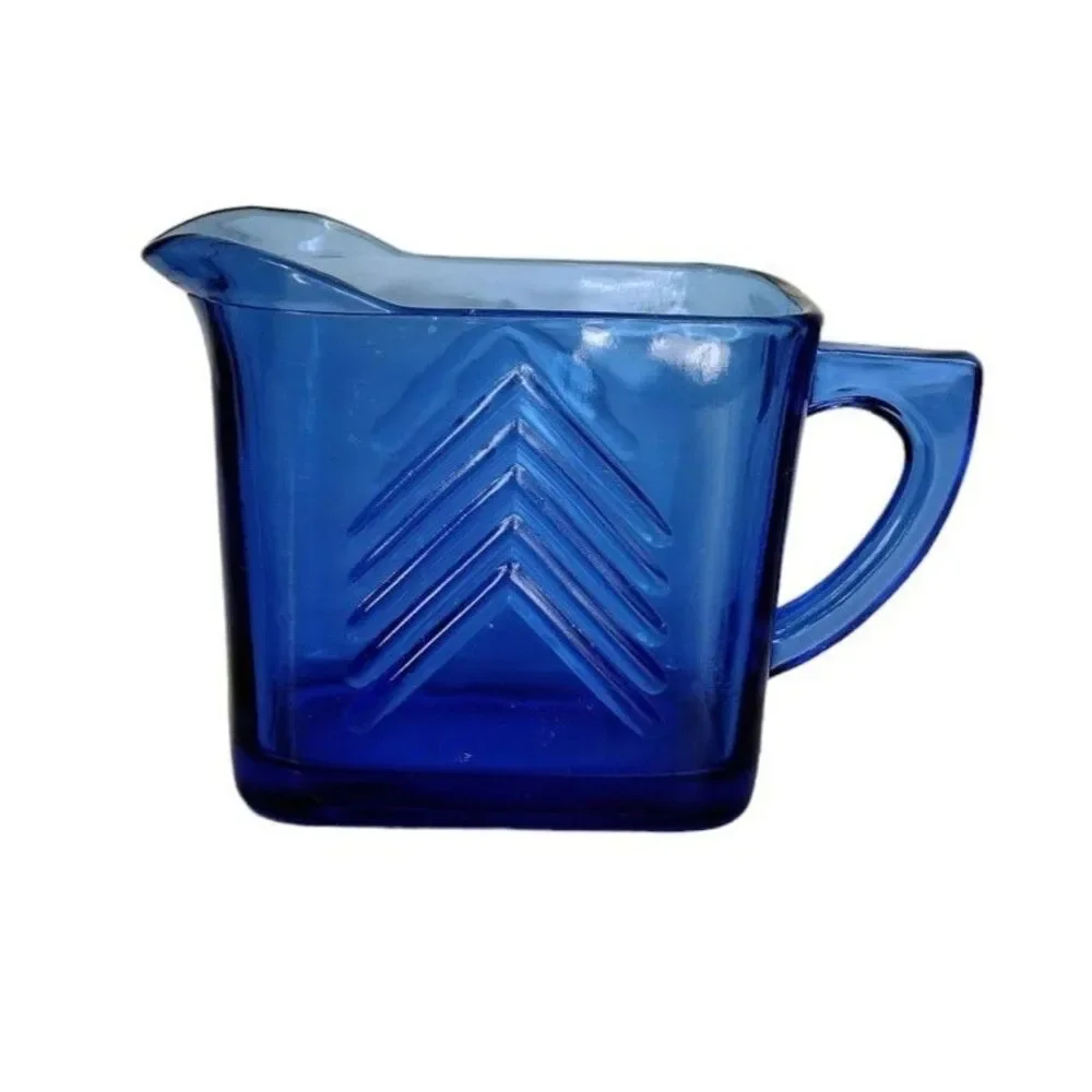 Vintage 30s Hazel Atlas Cobalt 